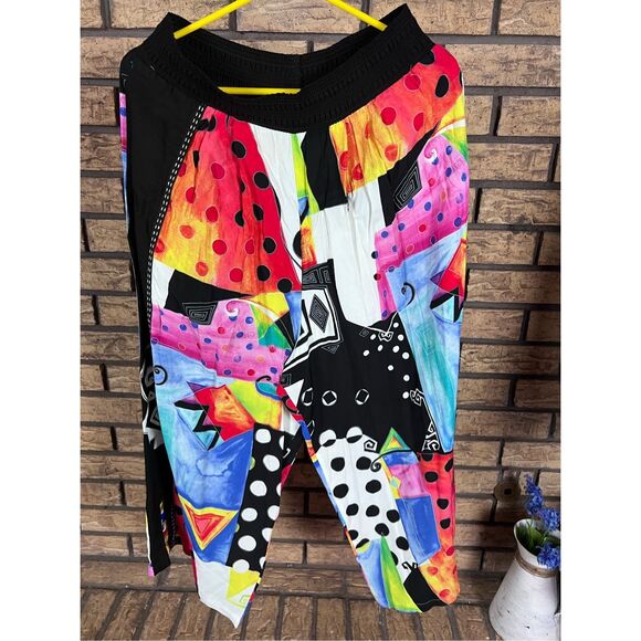 Kristen J diamond colorful jogger set size P - Picture 7 of 13